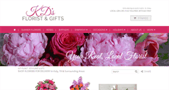 Desktop Screenshot of katyfloristandgifts.com